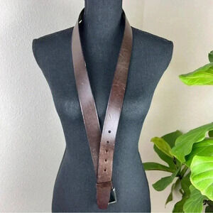 Banana Republic Men’s Dark Brown Leather Belt Size 40